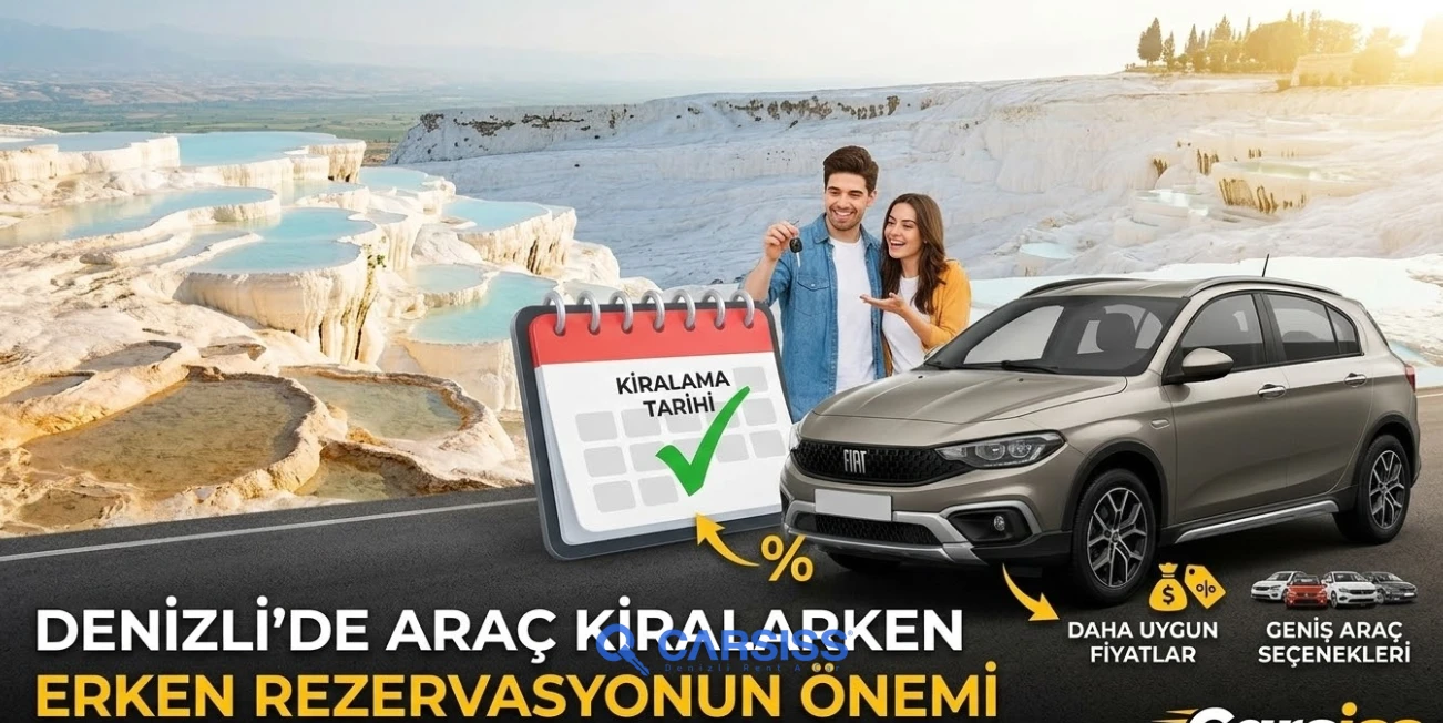 Araç Kiralama Yaparken Erken Rezervasyonun Önemi: Son Dakika Kabusuna Son Verin